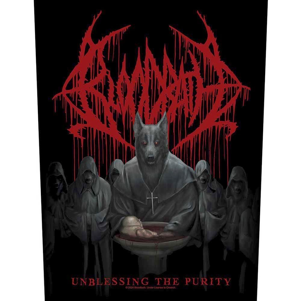 Bloodbath - Unblessing The Purity Patch arrière - Noir